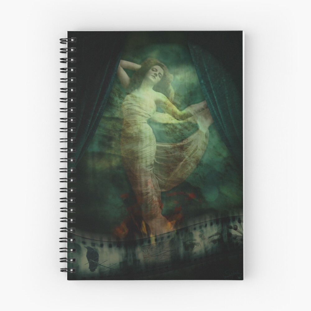 Item preview, Spiral Notebook designed and sold by MagpieMagic.