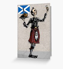 Robbie Burns Day Greeting Card