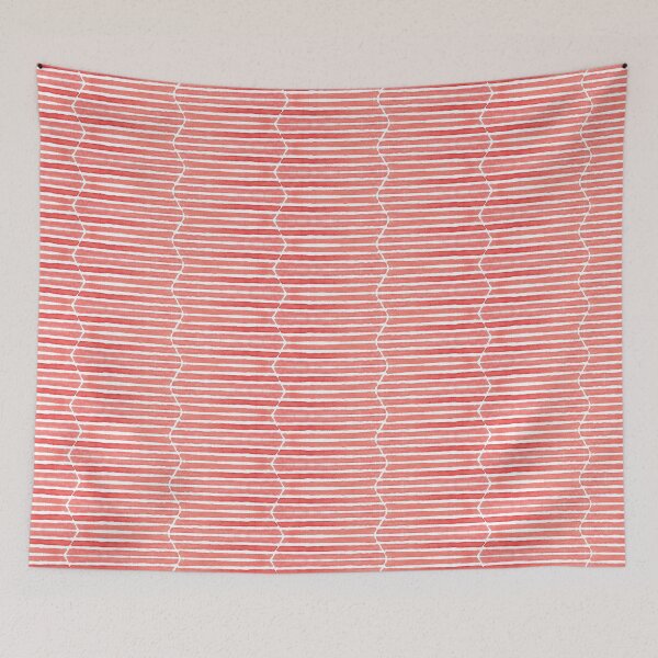 Item preview, Broken in Red Watercolor designed and sold by Elisa Rosa.