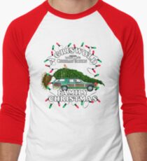 National Lampoon's - Christmas Tree Car Men's Baseball ¾ T-Shirt