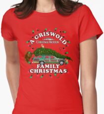 National Lampoon's - Christmas Tree Car Women's Fitted T-Shirt