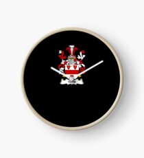 Toto Coat of Arms - Family Crest Shirt Clock