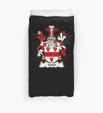 Toto Coat of Arms - Family Crest Shirt Duvet Cover