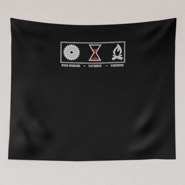 Item preview, Funny Wood Working Minus Patience Equals Firewood Wood Shirt designed and sold by LookTwice.