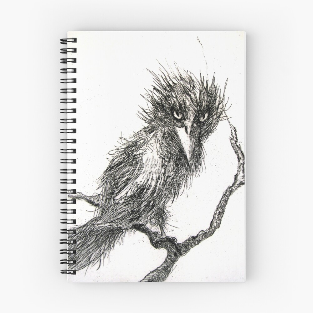Vista previa del artículo con la obra «Cuaderno de espiral», diseñado y vendido por sevan.