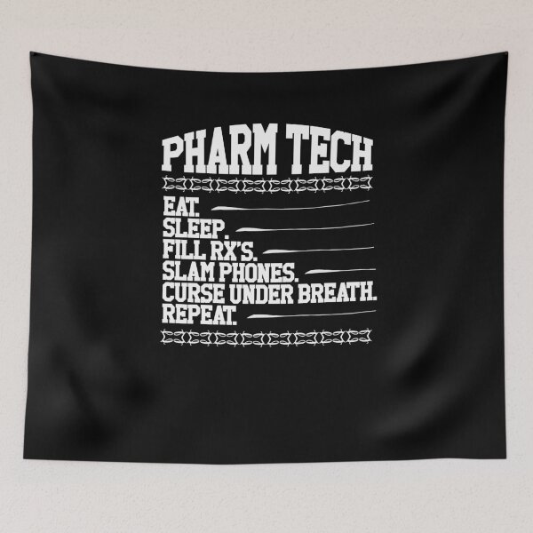 Item preview, Funny Pharm Tech Slam Phones Curse Pharmacy Pharmacist Shirt designed and sold by LookTwice.