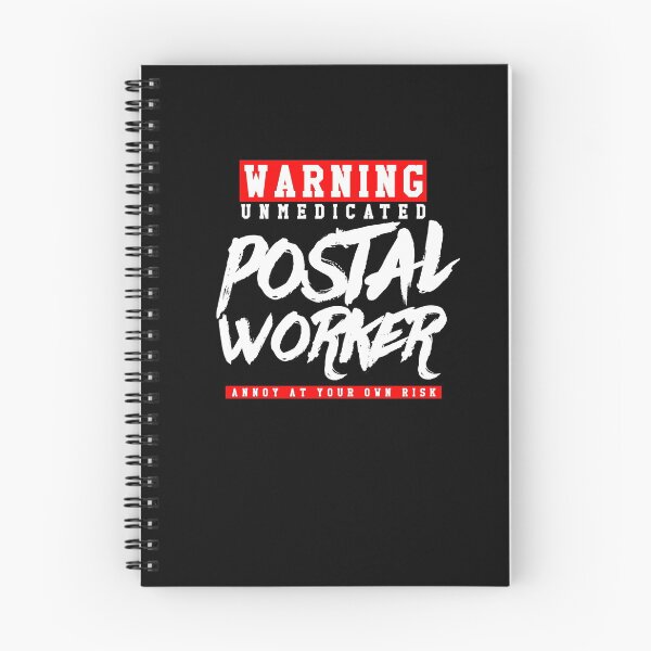Item preview, Funny Warning Unmedicated Postal Worker Postal Service Shirt designed and sold by LookTwice.