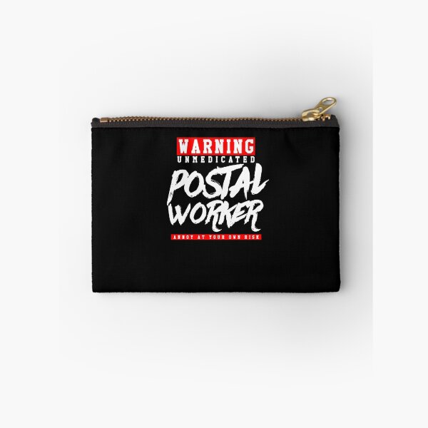 Item preview, Funny Warning Unmedicated Postal Worker Postal Service Shirt designed and sold by LookTwice.