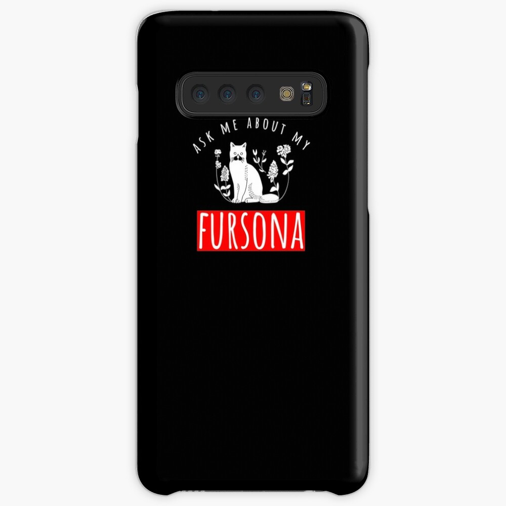 Cute Ask Me About My Fursona Furries Fursona Furry T Shirt Case - roblox toy cases for samsung galaxy redbubble