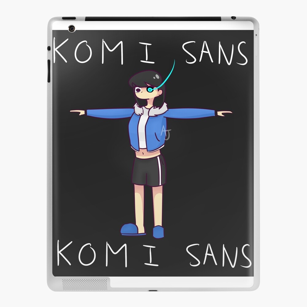 komi san can't communicate manga komi cat blush! iPad Case & Skin for Sale  by mushopea