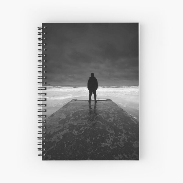 The jetty Spiral Notebook