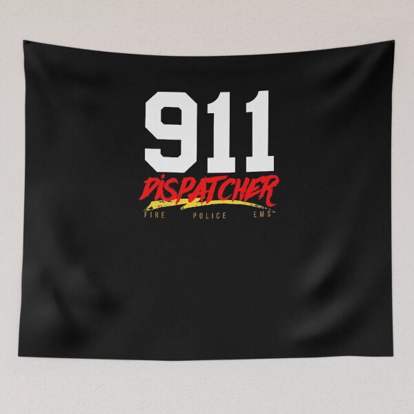 Item preview, Cool 911 Dispatcher Fire Police EMS Ambulance T-Shirt designed and sold by LookTwice.