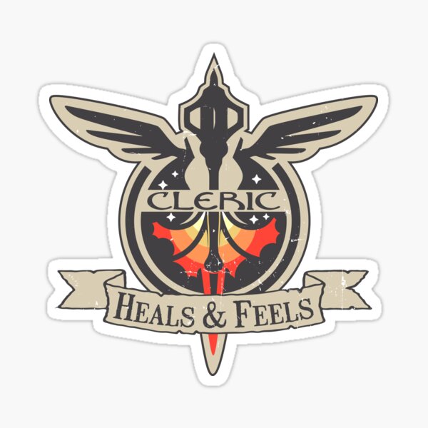 Item preview, Cleric - Heals & Feels designed and sold by KennefRiggles.