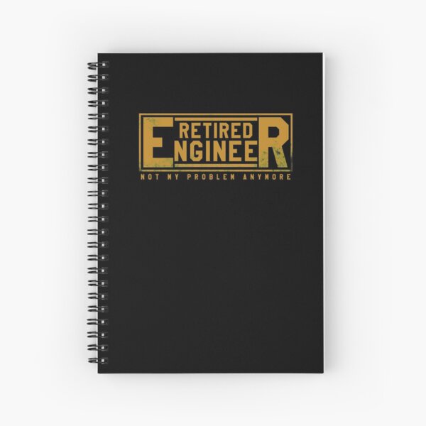 Item preview, Retired Engineer Not My Problem Anymore Retirement Tee designed and sold by LookTwice.