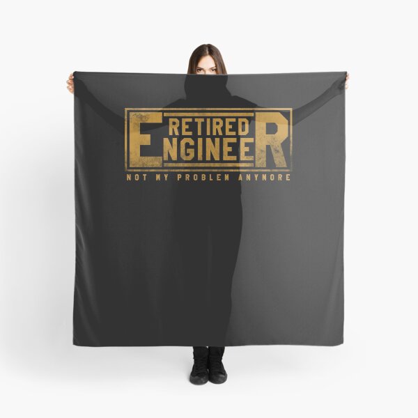 Item preview, Retired Engineer Not My Problem Anymore Retirement Tee designed and sold by LookTwice.