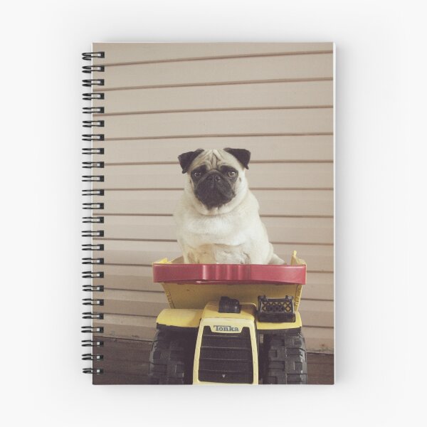 Item preview, Pug in a Tonka designed and sold by Katie Weychardt.