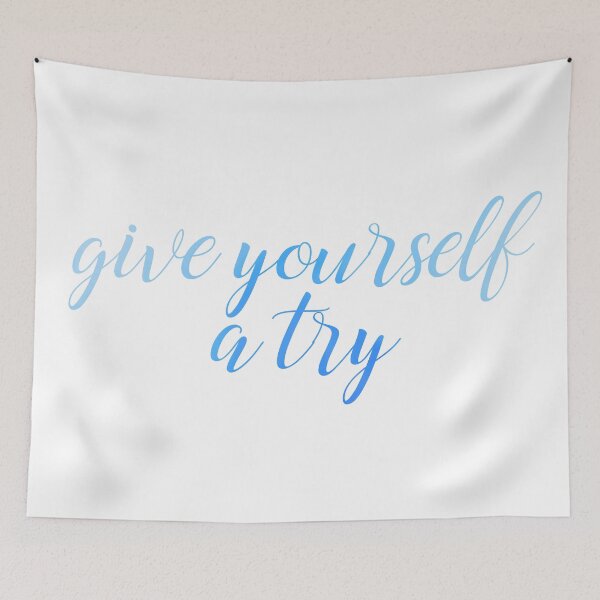 Item preview, Give Yourself A Try designed and sold by Caroline Amanda.