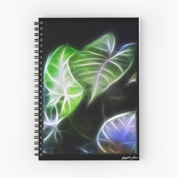 Item preview, Styled Leaves 1 Color Glow designed and sold by TravelPhotoArt.