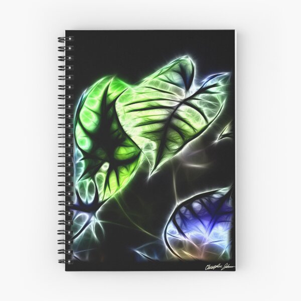 Item preview, Styled Leaves 1 Solarized Color Glow designed and sold by TravelPhotoArt.