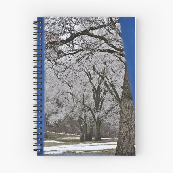 Item preview, Winterscape framed in blue designed and sold by mltrue.