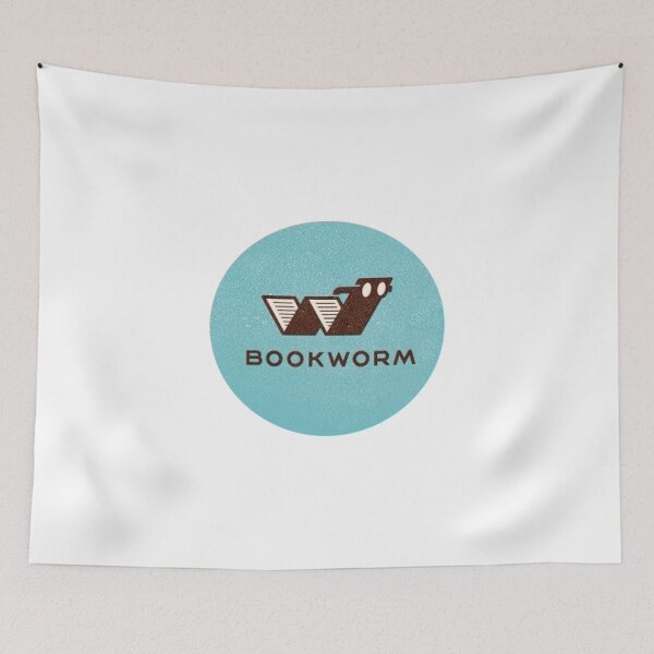 Item preview, Bookworm! designed and sold by DoodleDashCollective.