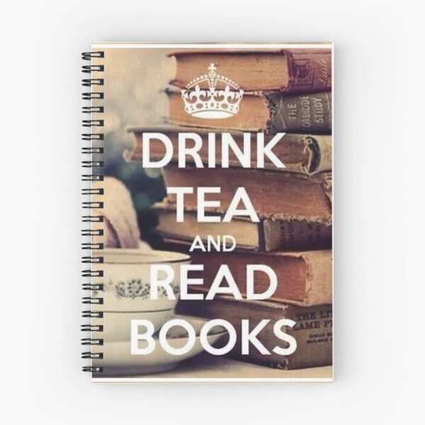 Item preview, Drink Tea and Read Books designed and sold by DoodleDashCollective.
