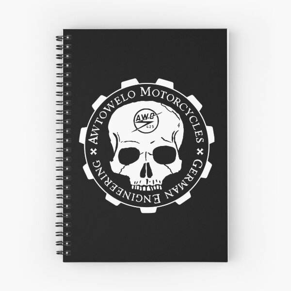 Item preview, Awtowelo Motorcycle Skull designed and sold by rosalinde2803.