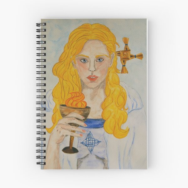 Item preview, Brigid of Ireland - Naomh Bríd designed and sold by Rowan  Lewgalon.