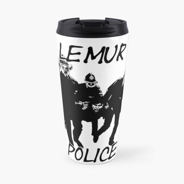 Lemur Police Travel Mug