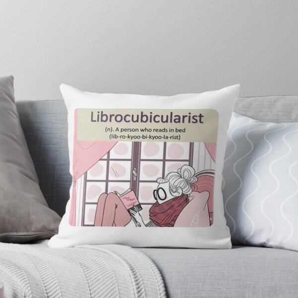 Item preview, Librocubicularist - A Person Who Reads in Bed designed and sold by DoodleDashCollective.