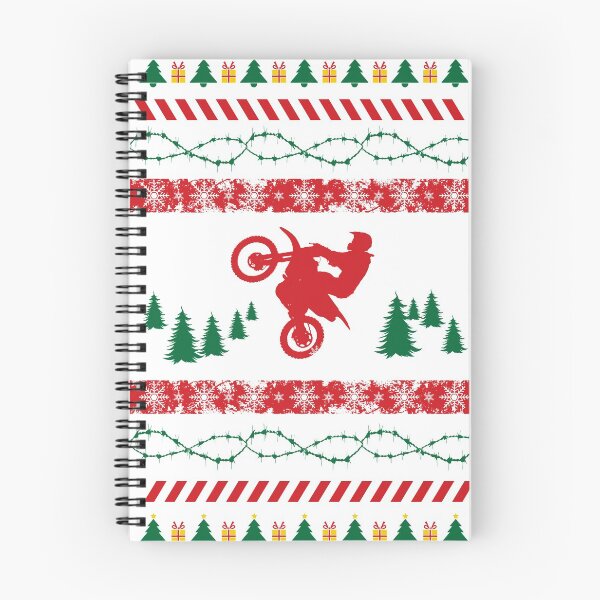 Item preview, Dirt Bike Motocross Ugly Christmas Sweater Wheelie designed and sold by offroadstyles.