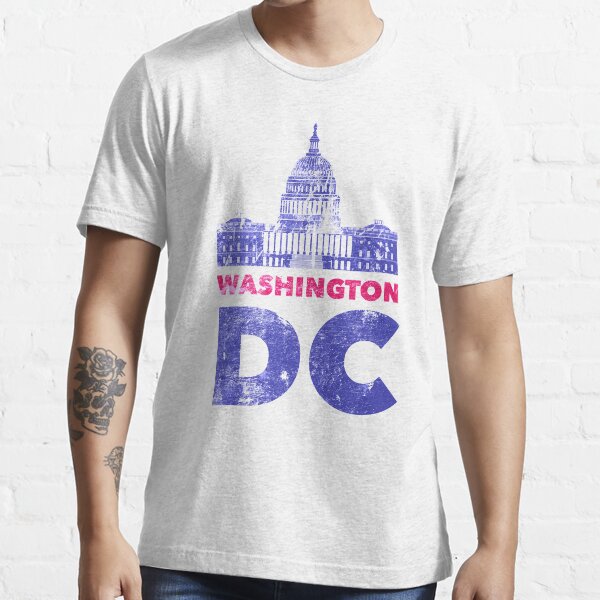 "Vintage Washington DC T-Shirt DMV Capitol Tee Souvenir Gifts" T-shirt