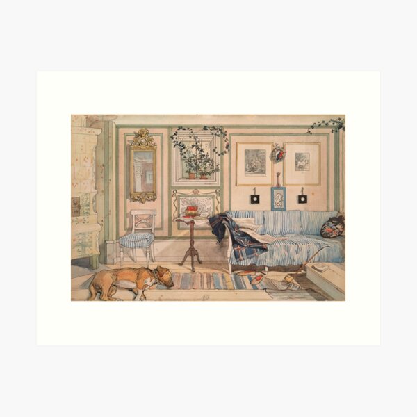 Item preview, "Cosy Corner." From A Home - Carl Larsson designed and sold by themasters.