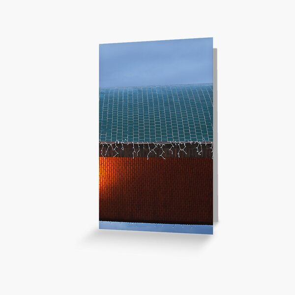 Light Texture Greeting Card