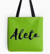 Mr Named Tote Bags Basic Black Collection. Aleta
