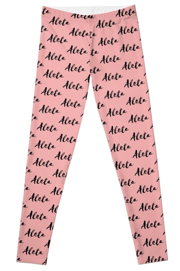 Mr Named Women's Leggings Basic Black Collection. Aleta