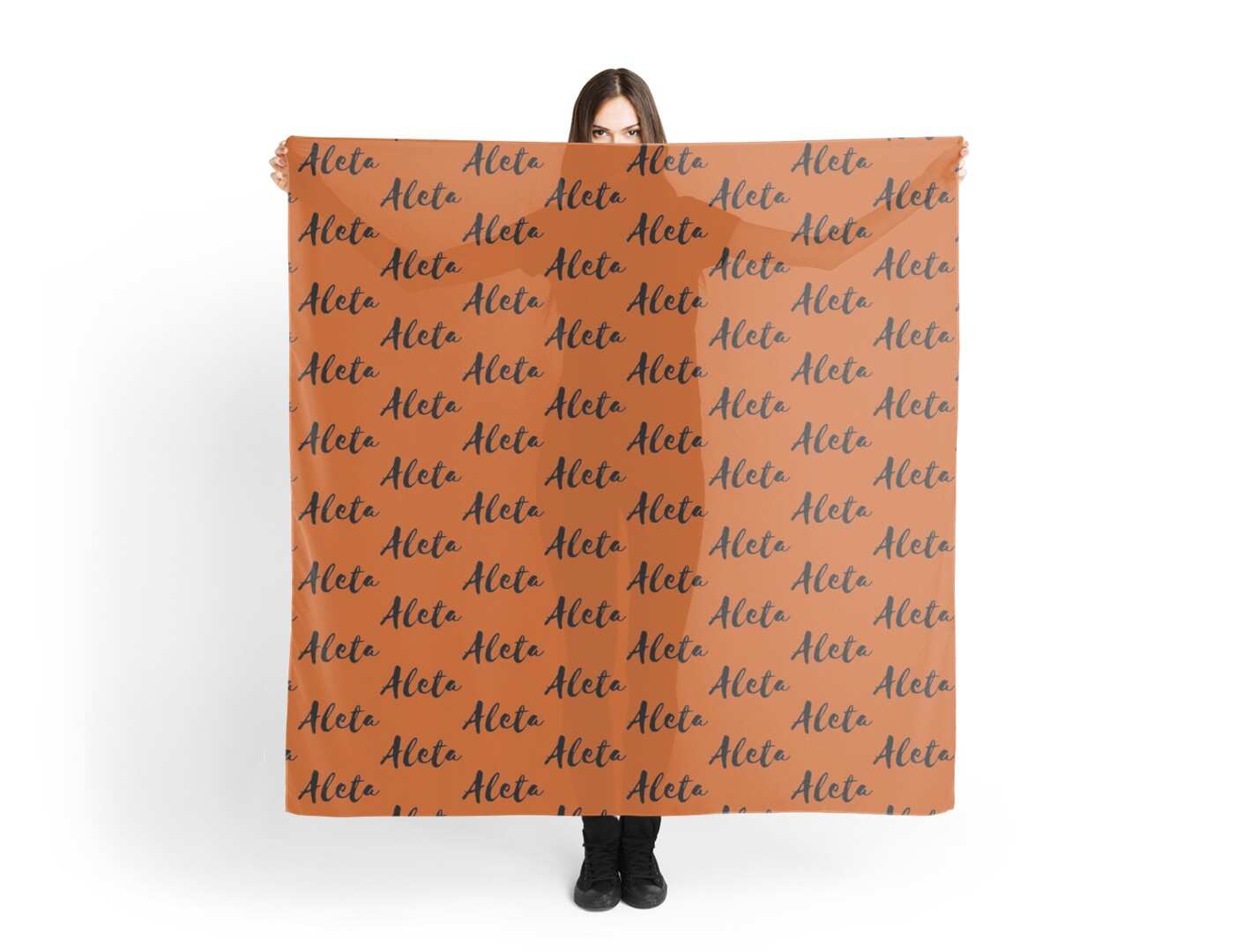 Mr Named Women's Scarves Basic Black Collection. Aleta