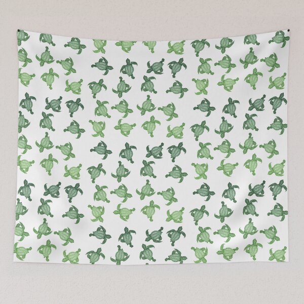 Item preview, Baby Sea Turtles Pattern designed and sold by ECMazurDesign.