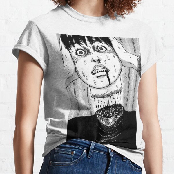 Junji Ito, Tomio: col roulé rouge T-shirt classique