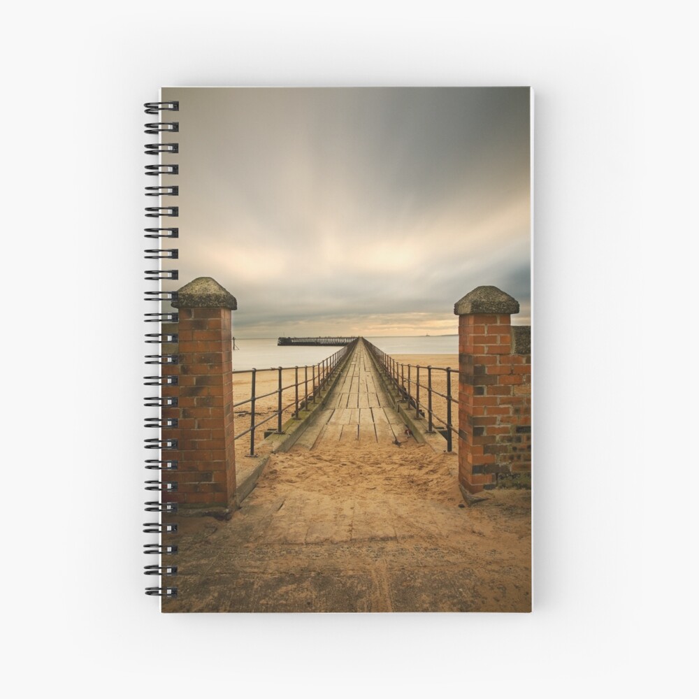 Pier entry Spiral Notebook
