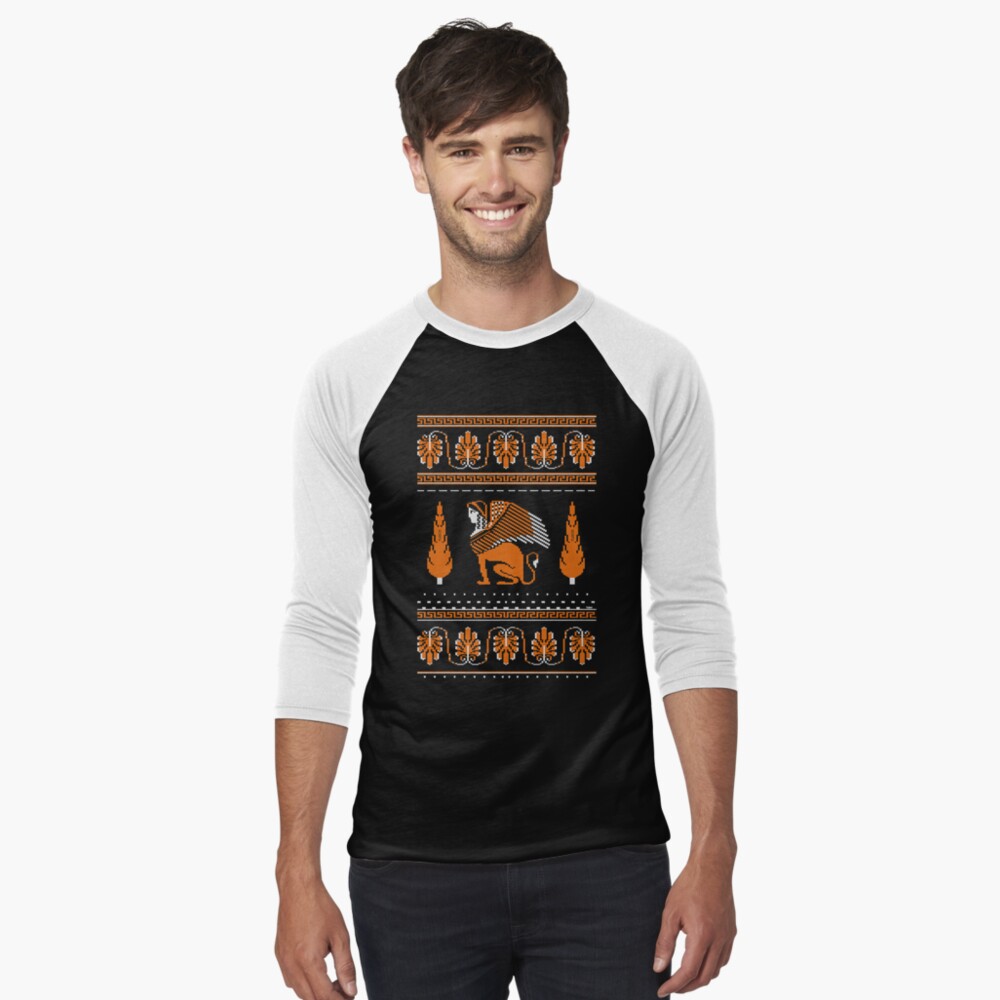 Item preview, Baseball ¾ Sleeve T-Shirt designed and sold by flaroh.
