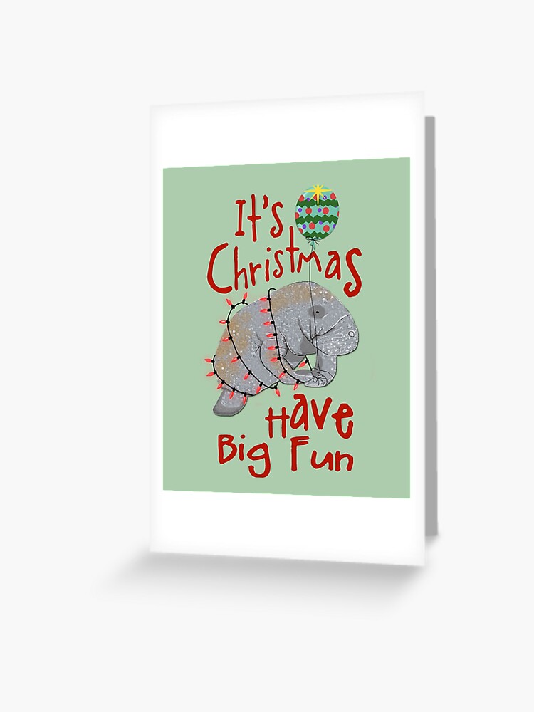 Is it Christmas Yeti (Yet) Pun Greeting Card for Sale by Amy