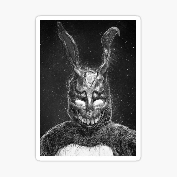 "Frank the Rabbit" Sticker for Sale by innasoyturk Redbubble
