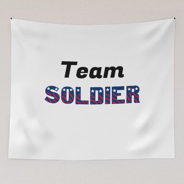 Item preview, Team American Soldier Party Games Themed Bib designed and sold by Dator.