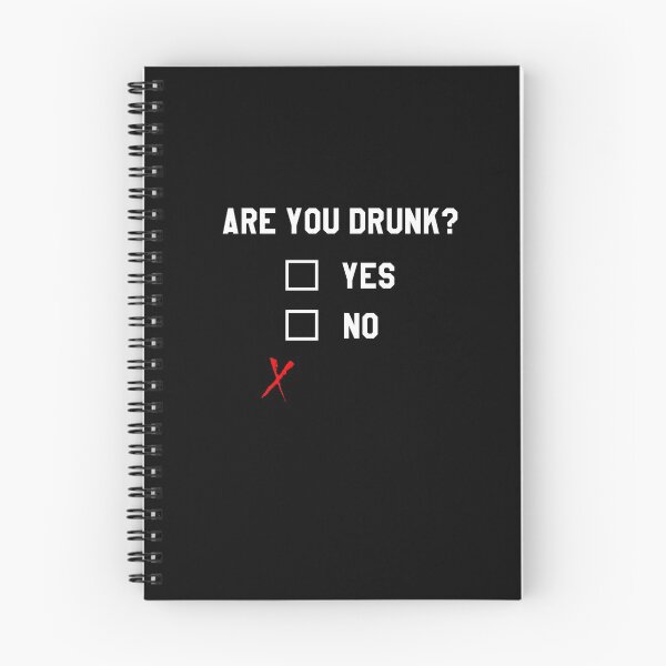 Item preview, Funny Are You Drunk Yes No Drinking Alcohol Drinker T-Shirt designed and sold by LookTwice.
