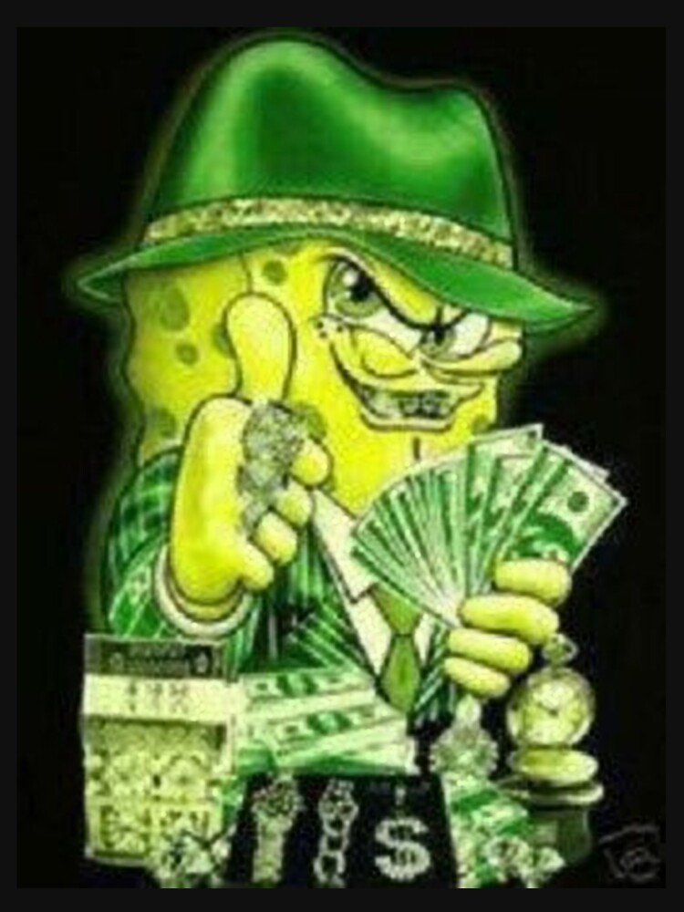 Cash Money Pimp Spongebob | Essential T-Shirt