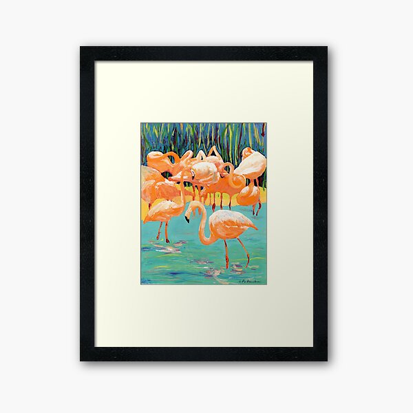 Item preview, Bathing Beauty Flamingo's  designed and sold by RDRiccoboni.