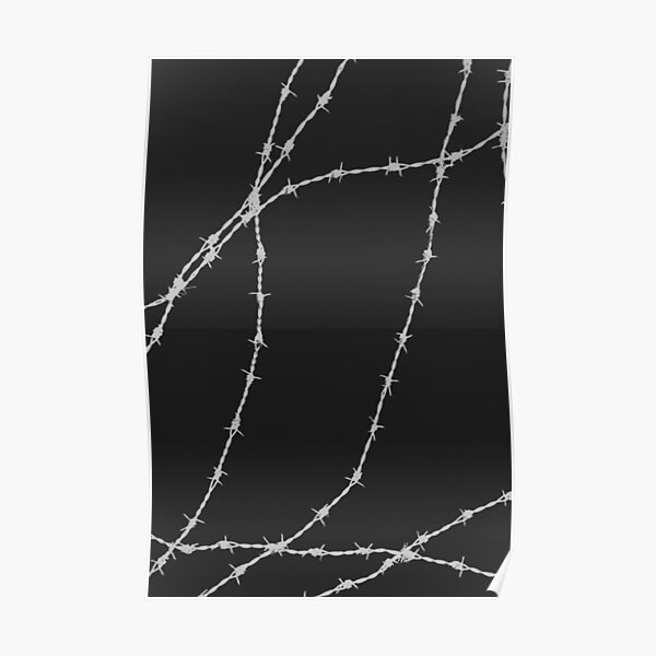 Barbed Wire Poster