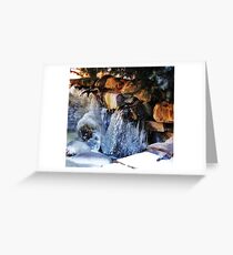 Freezing Greeting Card