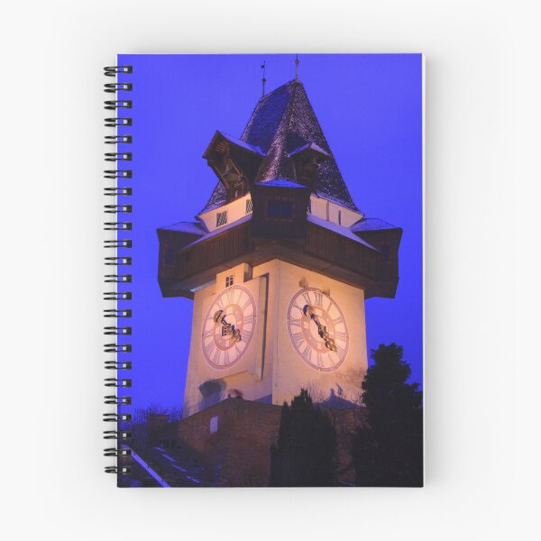 Item preview, Clock Tower of Graz in Christmas time designed and sold by christopher363.